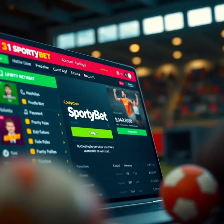 Secure password entry and settings panel for Aviator account on SportyBet