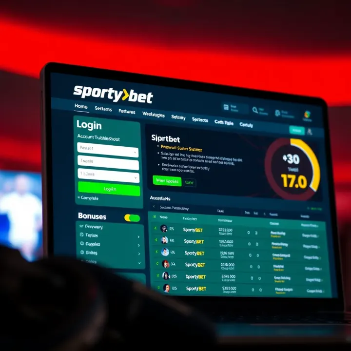 Smartphone showing SportyBet Mobile Lite app download page with Nigerian flag background