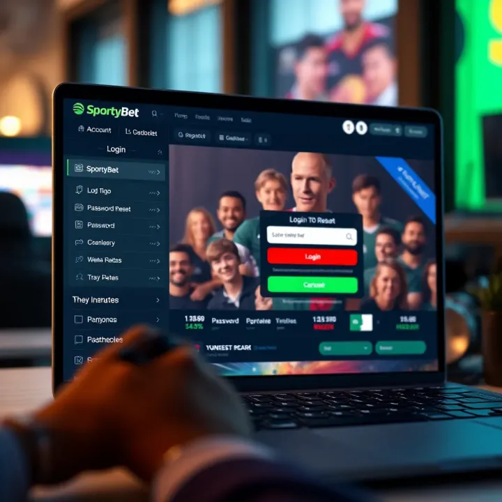 Tracking SportyBet Matches with Live Updates User interacting with SportyBet app showcasing live match tracking features