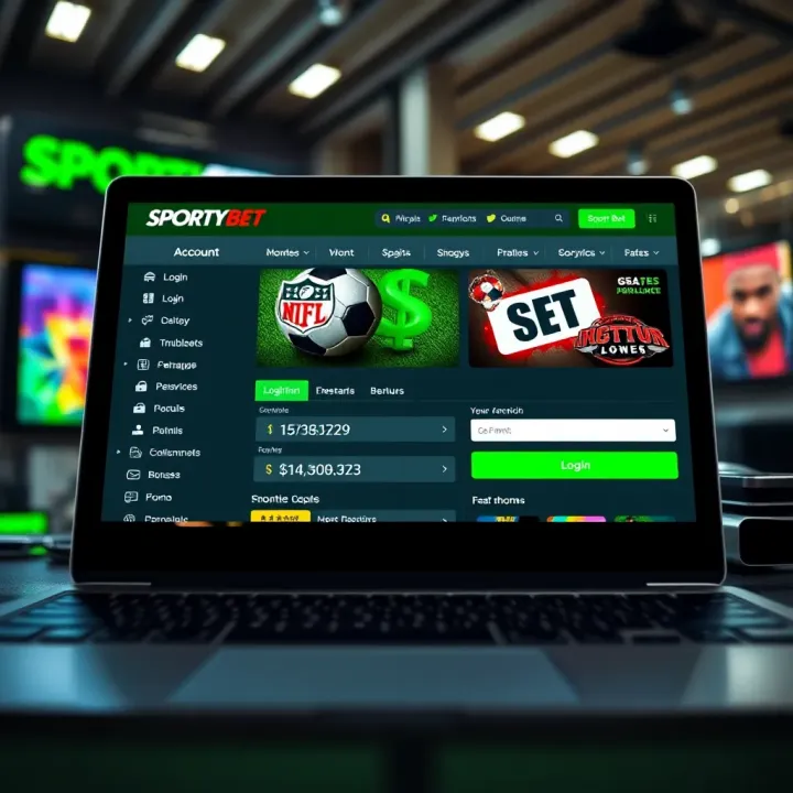 Dashboard showcasing affiliate earnings and performance metrics on SportyBet Partners app