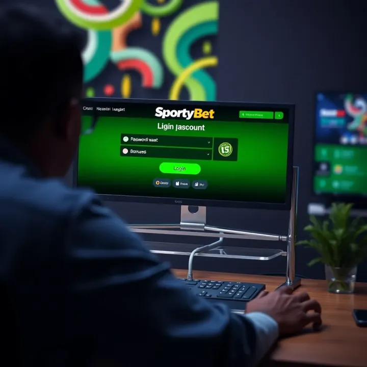 Secure account management with password protection on a betting app