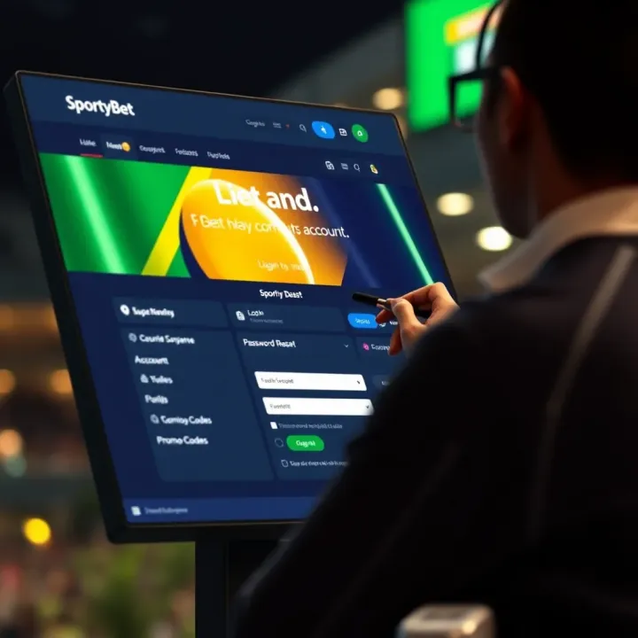 Secure login screen illustrating account verification and safety features