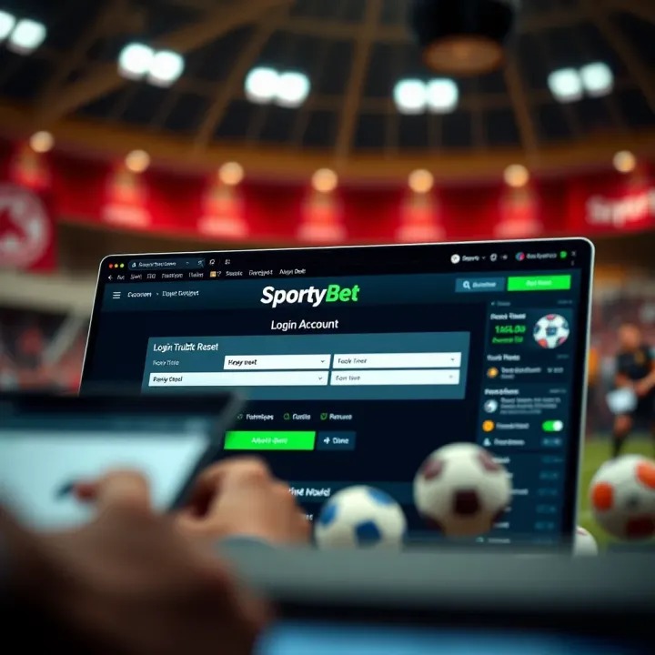 Illustration of a mobile device displaying the SportyBet app interface with betting options and Nigerian currency symbols