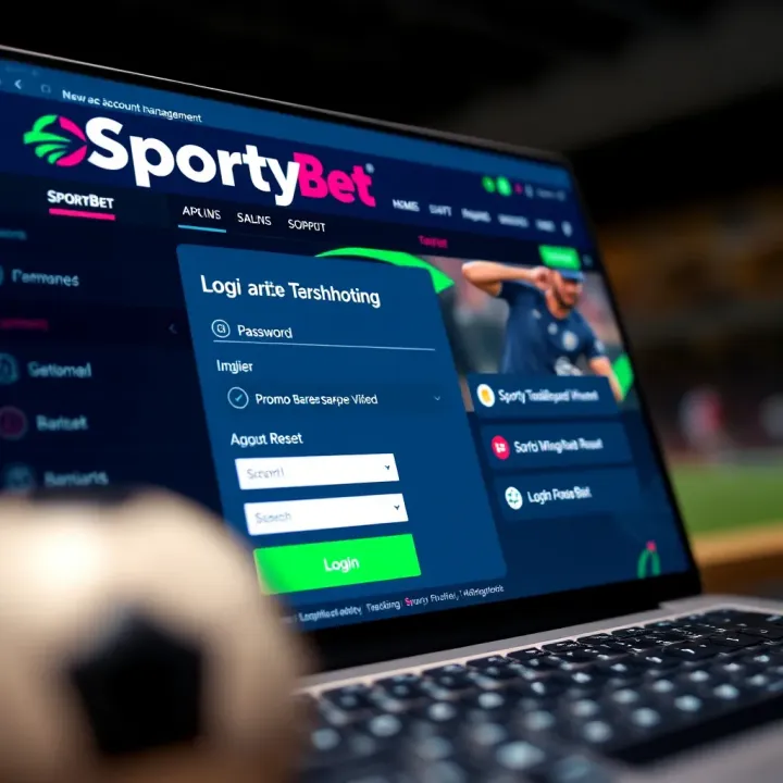 Mobile phone displaying the SportsBet Nigeria app homepage with football betting options