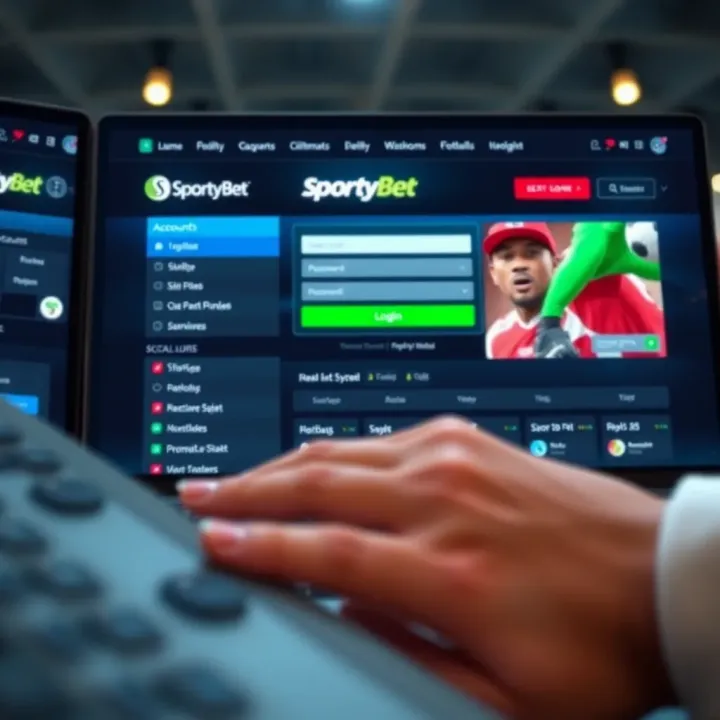 Visualization of SportyBet Angel Number in Betting Context Illustration showing a basketball with digital numbers floating around symbolizing the SportyBet angel number concept