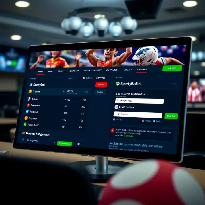 Download Interface of SportyBet App on Nigerian Device Smartphone screen showing SportyBet app download interface on Nigerian mobile device