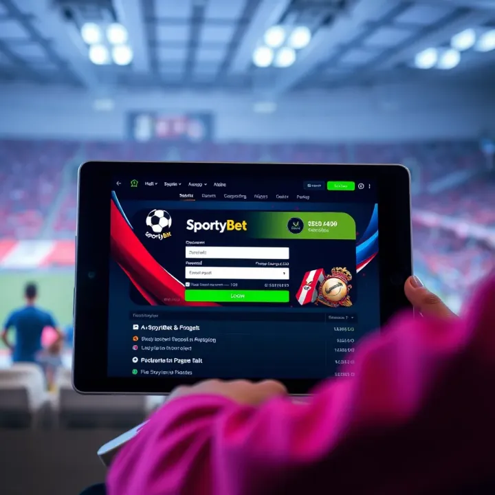 Guide to Installing SportyBet Bet App APK in Nigeria Illustration of the SportyBet app installation process with a smartphone and download indicators focused on Nigerian market