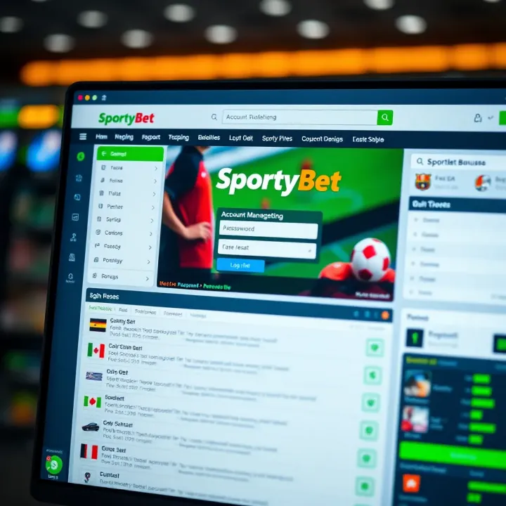 SportyBet Bonus Credit Display on Betting Platform A vibrant online sports betting interface showing bonus credit balance