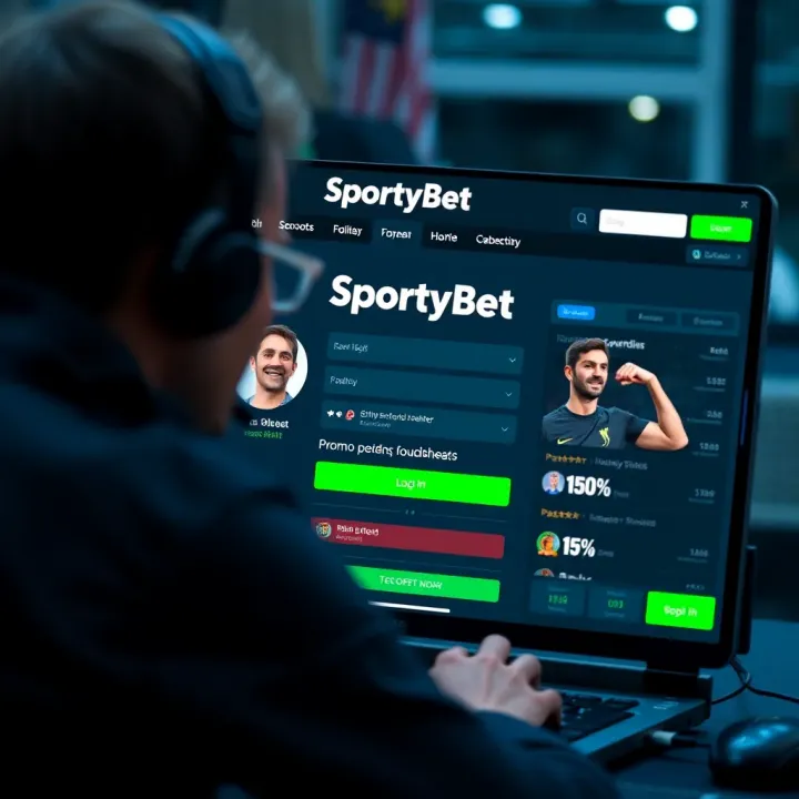 Customer support team assisting clients at SportyBet office with betting services