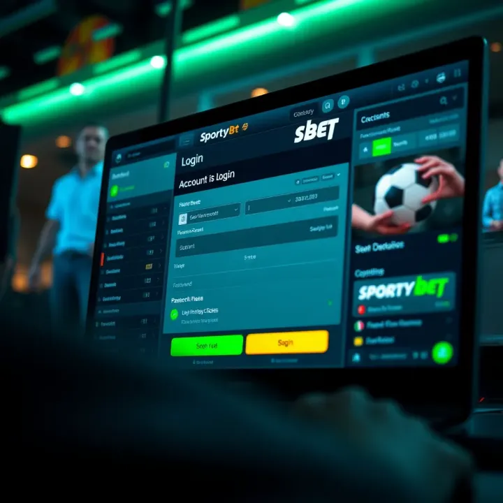 SportyBet Mobile App Interface for Nigerian Bettors SportyBet app interface displaying Nigerian sports betting options