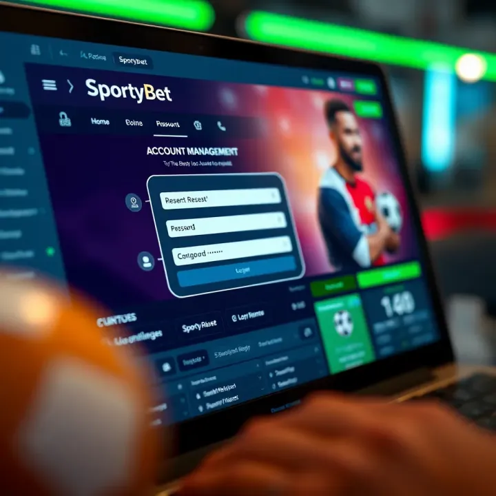 Customer service representative assisting a user with online sports betting support