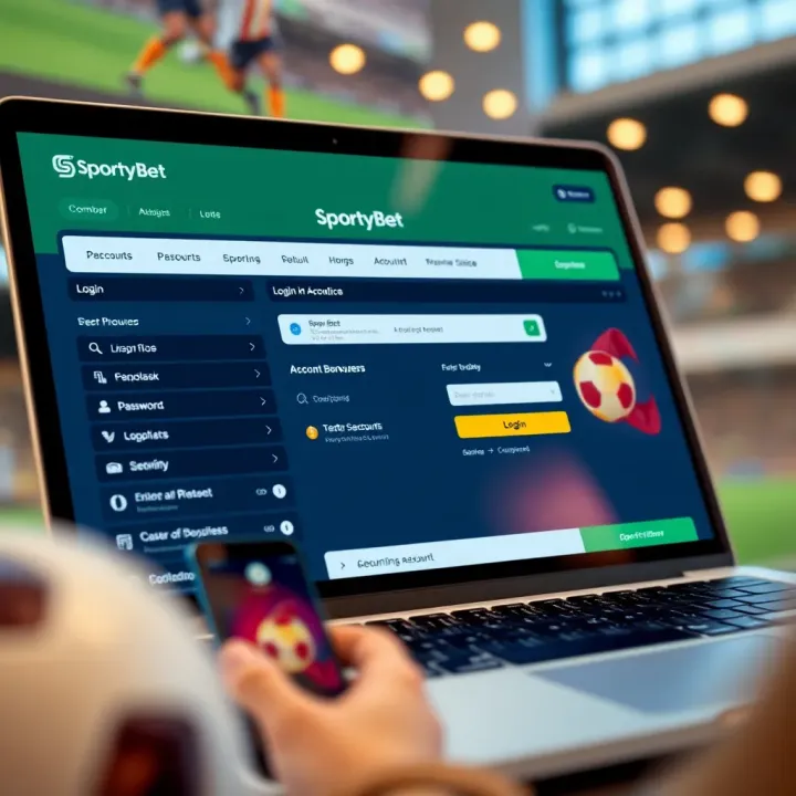 Computer screen displaying SportyBet payment and registration forms with Nigerian Naira currency