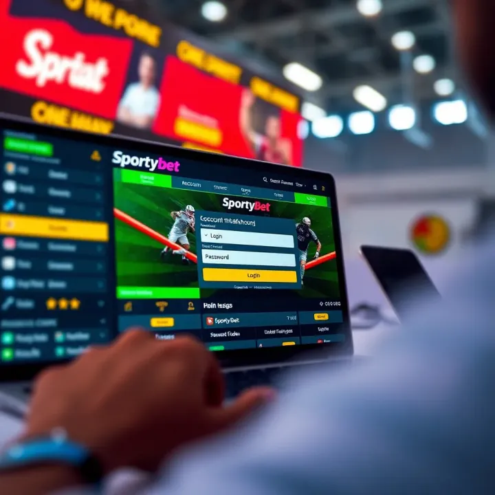 Dashboard displaying SportyBet Rocketman Predictor tool with various sports betting options and prediction statistics
