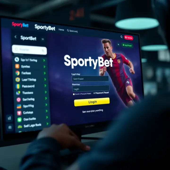 User interface showing self-exclusion feature options on SportyBet platform