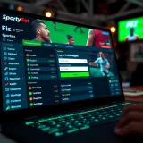 Virtual wheel spinning on Sportybet platform with colorful prize segments