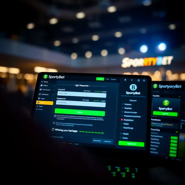 User placing a bet on SportyBetshop mobile interface with payment options visible