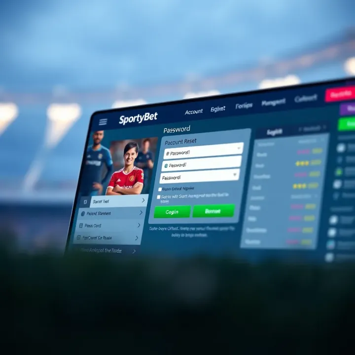 Mobile phone displaying SportyBet betting interface with football match options