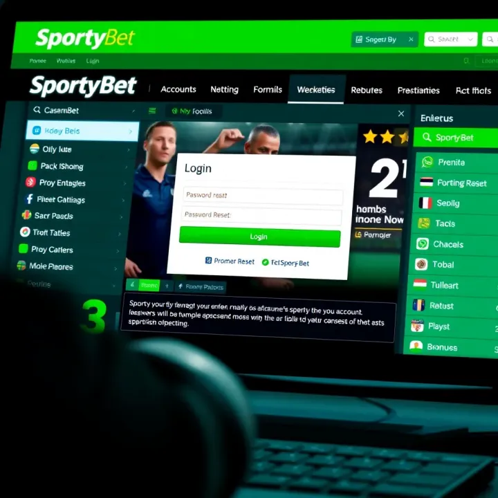 User navigating SportyBet Go Link on a smartphone showing sports betting options in Nigeria