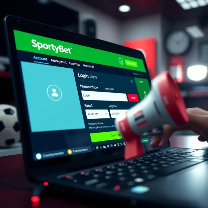 Exploring the SportyBet Online Betting Platform User browsing SportyBet online platform displaying various sports betting options on mobile device