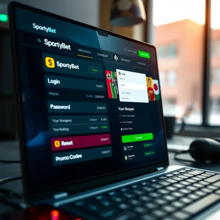 Illustration showing the interface of SportyBet Spaceman Predictor with charts and prediction results